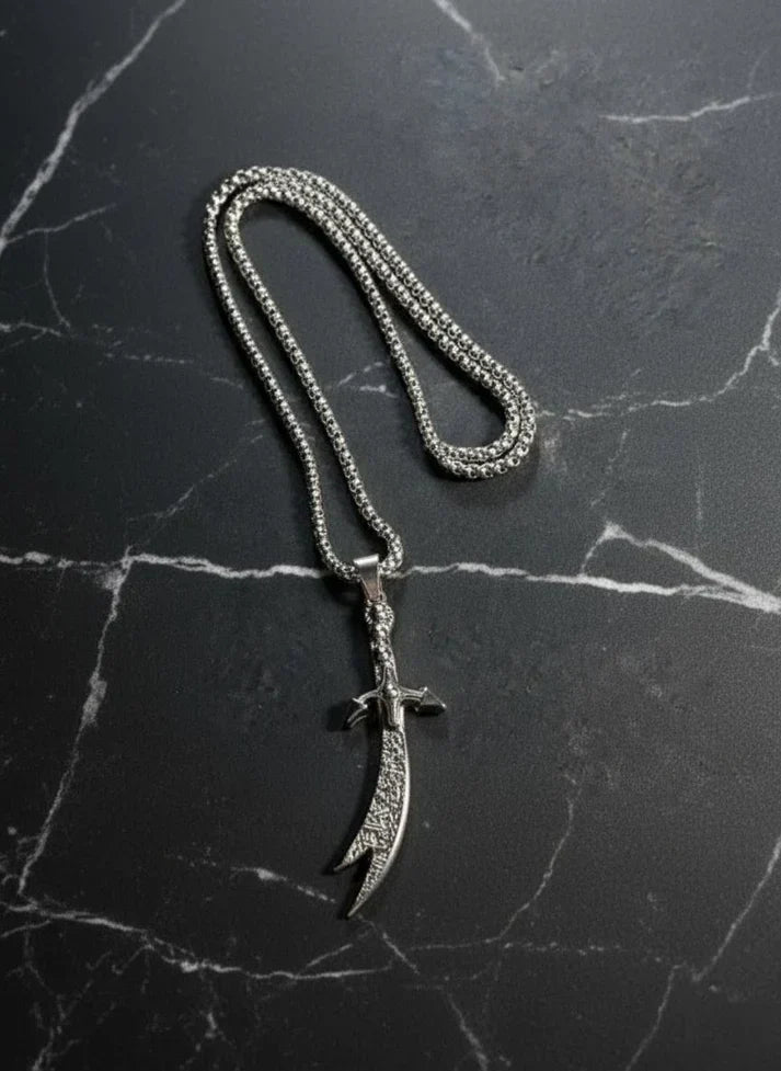 Zulfiqar Pendent (Silver 925) - Hunarr