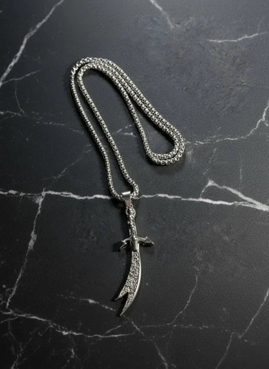 Zulfiqar Pendent (Silver 925) - Hunarr